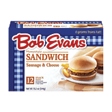 Bob Evans&nbsp;SnackWiches&nbsp;Sausage Cheeseburgers 12 Ct Full-Size Picture